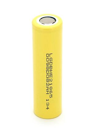 Акумулятор 18650 li-ion lg lgdbhe21865, 1600mah, 20a, 4.2 / 3.6 / 2.5v, yellow, pvc box, 2 шт. в упаковці, ціна за 1 шт