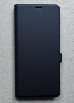 Xiaomi redmi note 15 5g чохол-книжка wave flap blue case синій високоякісна штучна шкіра слоти для карт
