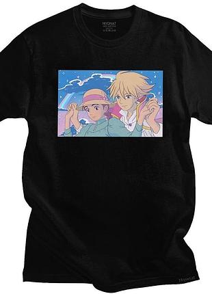 Футболка ходячий замок (howl's moving castle)