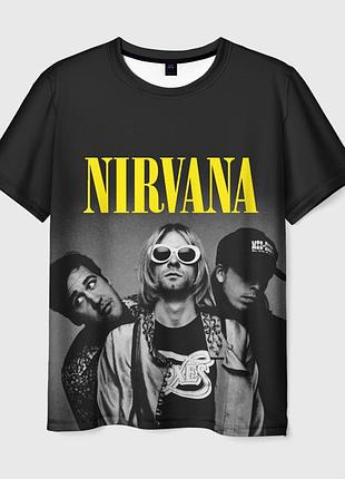Футболка 3d «nirvana»