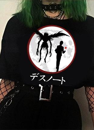 Футболка аниме тетрадь смерти unisex