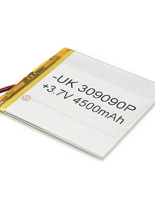 Литий-полимерный аккумулятор 3*90*90mm (li-ion 3.7в 4500мач)