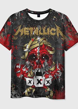 Футболка 3d «metallica»