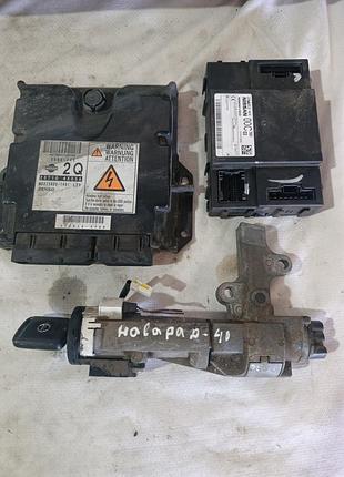 Блок управления двигателем 23710 4x03a nissan navara d40 pathfinder r51 комплект