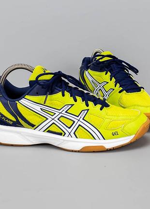 Яркие волейбольные кроссовки asics gel-flare 5