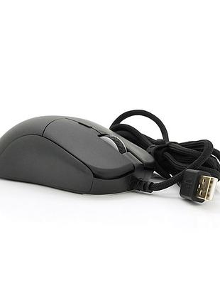 Игровая мышь проводная heliosux3, 6 кнопок, 200-4800 dpi, led lighting rgb, 1,8 м, win7 / 8/10 mac os, black, color box