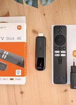 Смарт стік, медіаплеєр xiaomi mi tv stick, 2nd gen, 4k, hdmi, (global version),смарт тв, до всіх телевізорів