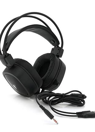 Наушники ведущие jedel gh-230, с микрофоном и регулировкой громкости, black, box