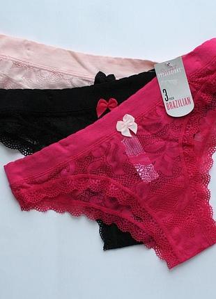 Бразильяны кружево поштучно primark secret possessions
