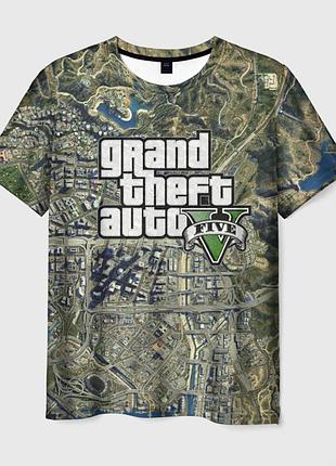 Футболка 3d «gta 5»
