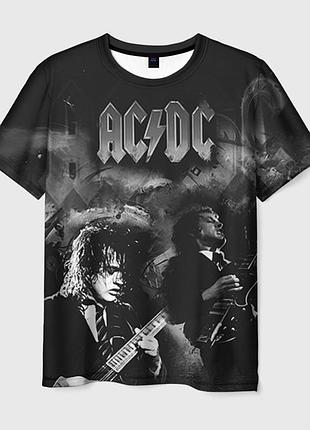 Футболка 3d «ac dc» unisex