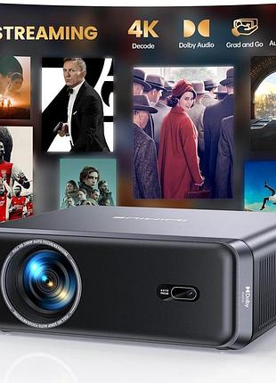 Проектор iwimius p65 4k smart з netflix 1080p hdr dolby audio