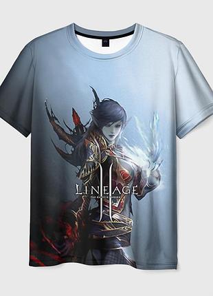 Футболка 3d «lineage 2»