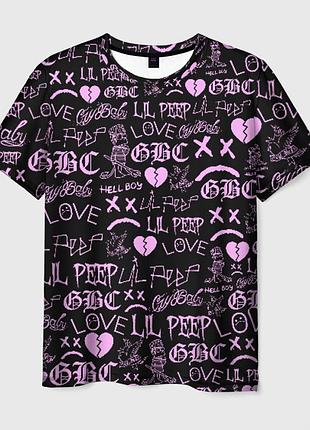 Футболка 3d "lil peep"