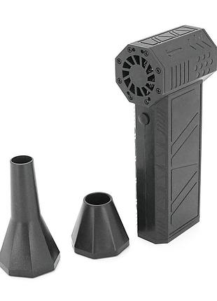 Ручной портативный турбовентилятор компрессор x6, 130000rpm, 52m/s, black