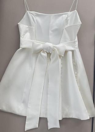 Сукня zara молочного кольору