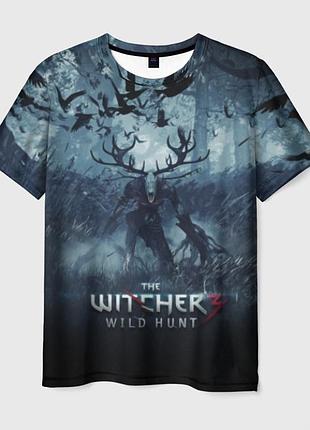 Футболка 3d «відьмак — the witcher»
