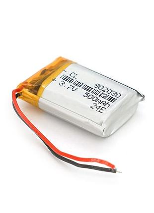 Литий-полимерный аккумулятор 9*20*30mm (li-ion 3.7в 500мач)