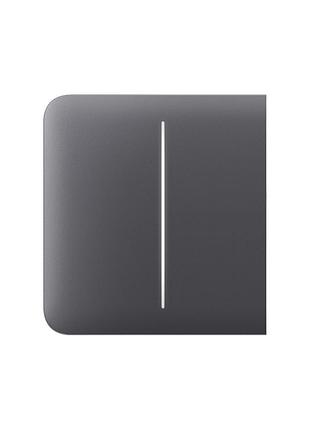 Бічна кнопка для двоклавішного вимикача ajax sidebutton (2-gang) graphite