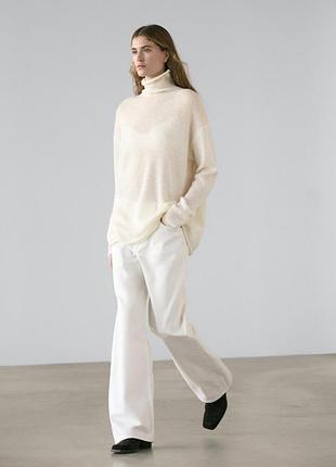 Шерстяной свитер massimo dutti