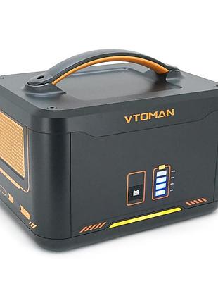 Дополнительная батарея vtoman jump 1500x, 1548 втч, lifepo4 для подключения к портативным электростанциям jump1500x/jump2200,