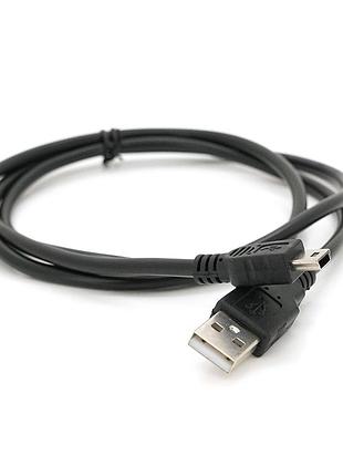 Кабель usb 2.0 am/mini usb (5 pin) пакет, довжина 0,8 м.