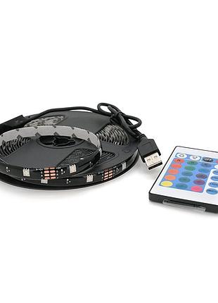 Комплект світлодіодної стрічки 5050 rgb 5 метрів usb+bluetooth, blister