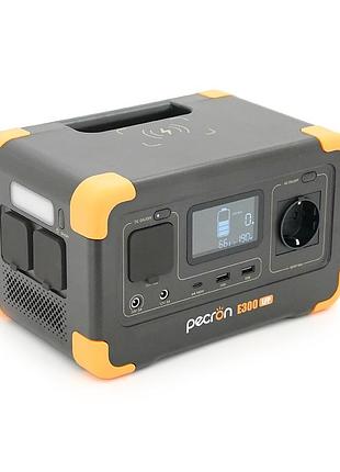 Power station pecron e300lfp, 288wh lifepo4, dc12/24v, 1хac 220, 2xusb-18w, 1хusb-c(100w), wireless 15w, charge 80min, 254×172×154