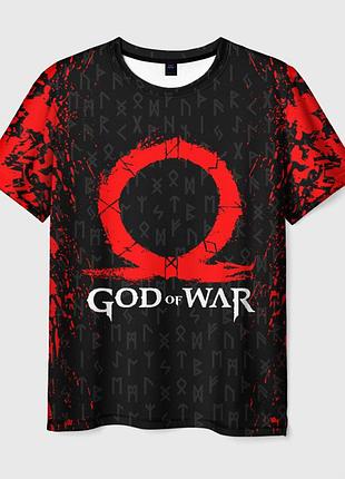 Футболка 3d «god of war»
