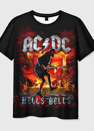 Футболка 3d «ac/dc» unisex
