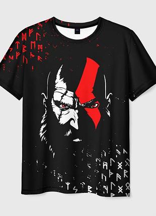 Футболка 3d «god of war»
