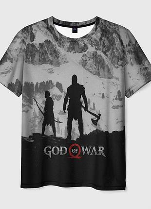 Футболка 3d «god of war»
