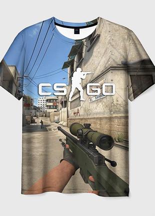 Футболка 3d counter strike go unisex
