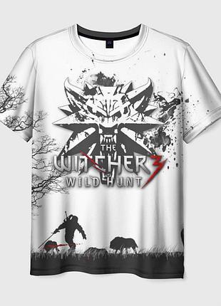 Футболка 3d «the witcher 3: wild hunt»