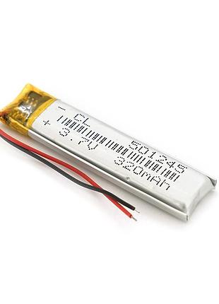 Літій-полімерний акумулятор 5*12*45mm (li-ion 3.7в 320ма·год)