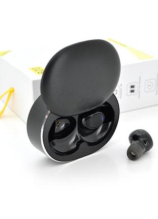 Беспроводные bluetooth v5.0 наушники с зарядным кейсом b20, 500mah