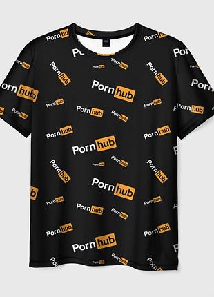 Футболка 3d «pornhub» unisex