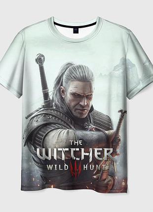 Футболка 3d «the witcher 3: wild hunt»
