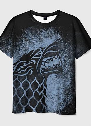 Футболка 3d «игра престолов - stark» unisex