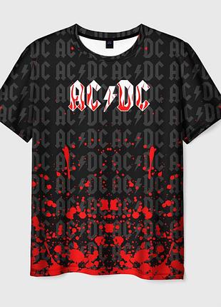 Футболка 3d «ac dc»