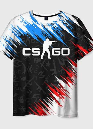 Футболка 3d «cs go»