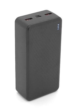 Power bank borofone bj56b 30000mah, 22.5w+pd20w, 2*usb+type-c, black, 660g, box