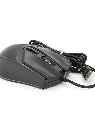 Мышь ведущая jedel gm800, 8 кнопок, 1200/1800/2400/3600/4800/7200dpi, кабель 1,5 м. rgb подсветка. 128х77х40мм. black. box