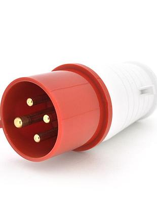 Вилка кабельная sf-024, 4 контакта, 3р + e, 32а, 380v, ip44