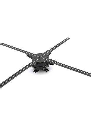 Світлодіодний голографічний проектор-голограма merlion z3, 12v/80w, 1152*1152dpi, угол обзора176°, led: 4*288, 64*64cm