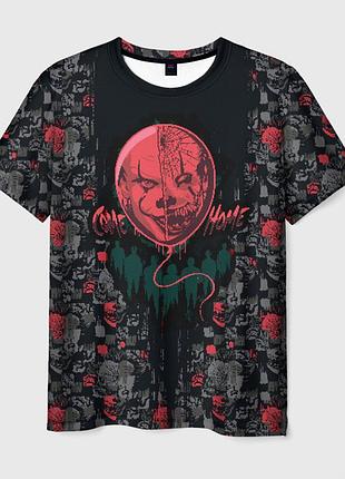 Футболка 3d «оно - pennywise» unisex