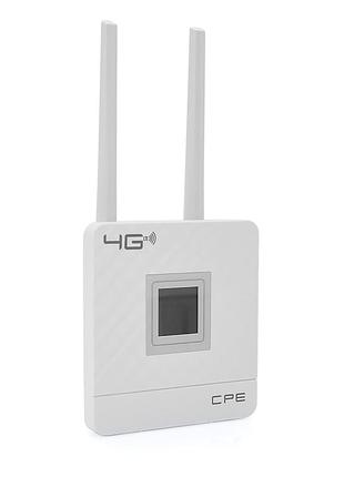 Бездротовий маршрутизатор cpe903 4g, дротова та бездротова передача, wifi: 2.4g, 1 порт rj45, lcd