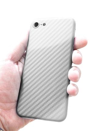 Ультратонкая пластиковая накладка carbon iphone 6/6s