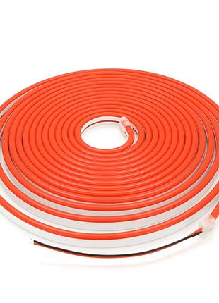 Лента светодиодная в силиконе 3528, 12v, 5 метров, ip67, red