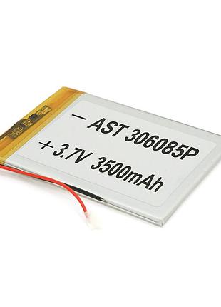 Літій-полімерний акумулятор 3*60*85mm (li-ion 3.7в 1700ма·ч)